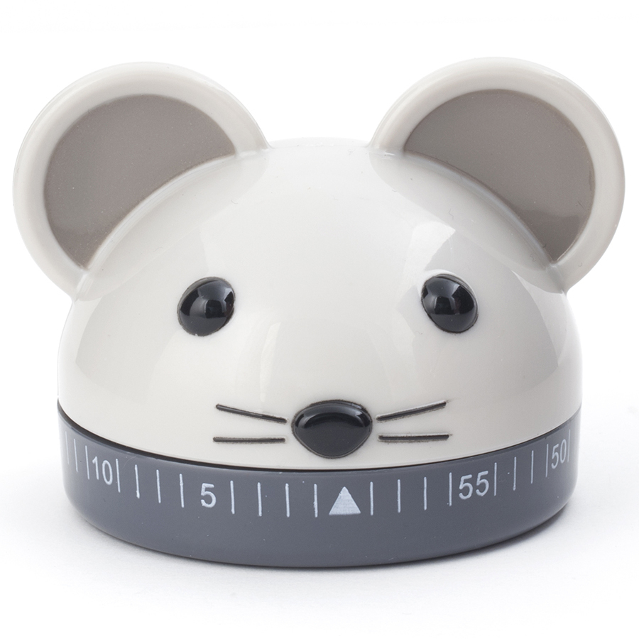 Таймер времени кухонный механический Mouse Мышка 60 минут - купить в ...