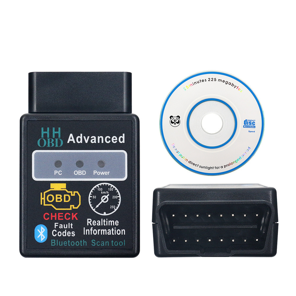 Автосканер ELM327 OBD2 - купить по выгодной цене в интернет-магазине OZON  (281031897)