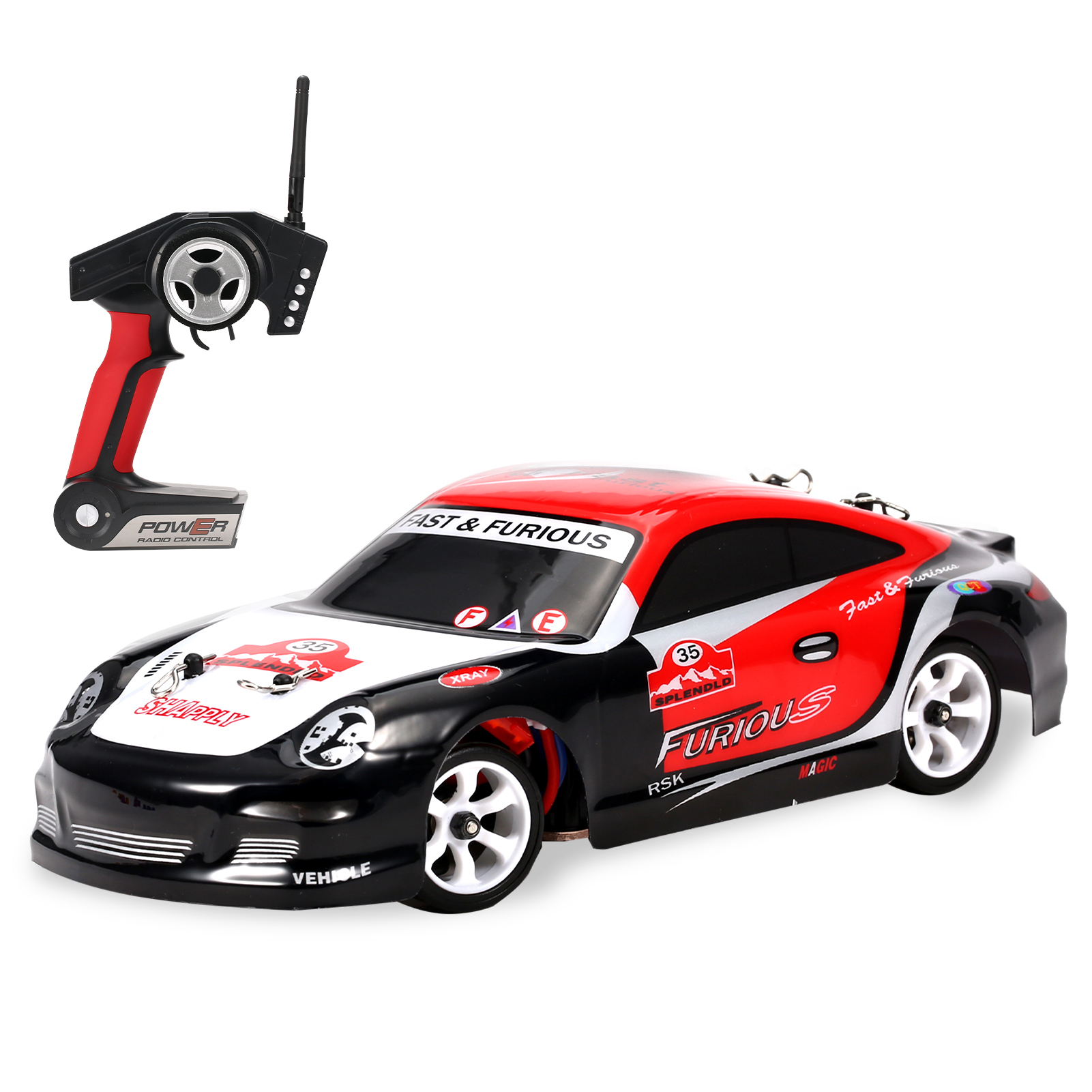 WLtoys K969 RC Drift Car 1/28 RC Car 2,4 ГГц 4WD 30 км / ч RC гоночный  автомобиль Высокоскоростной - купить с доставкой по выгодным ценам в  интернет-магазине OZON (663175715)