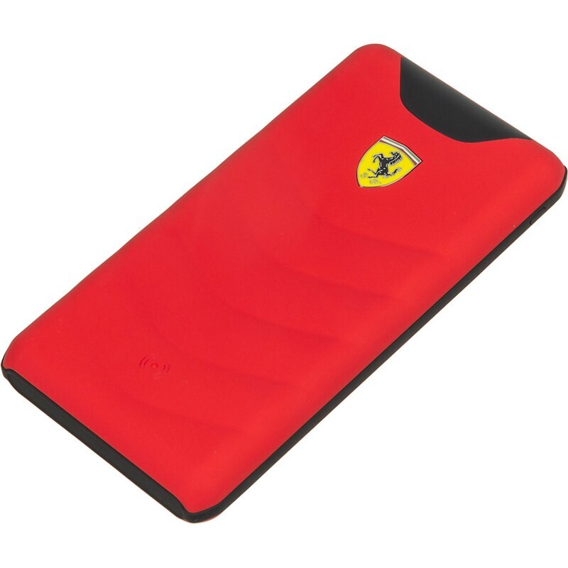 Внешний аккумулятор ferrari 10000 mah с функцией беспроводной зарядки