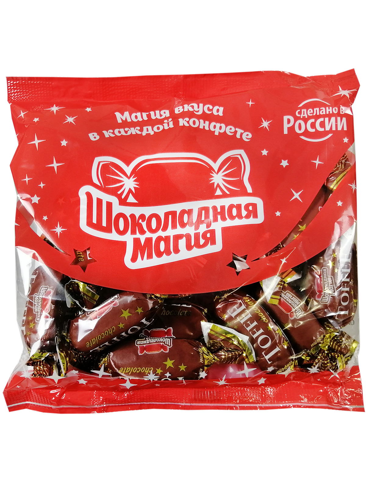Конфеты "Шоколадная магия" - Toffee Chocolate (Ириска шоколадная), 250 ...