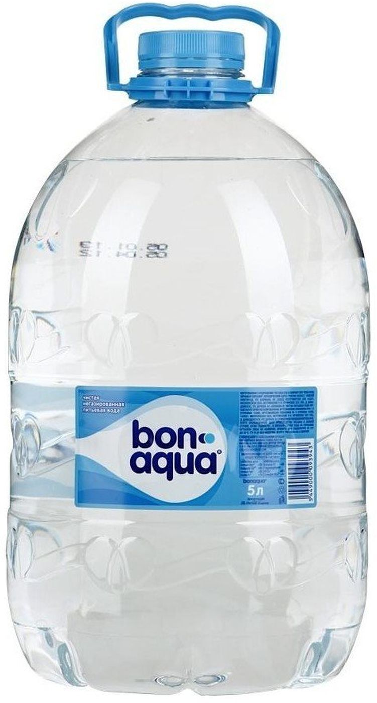 Вода чистая питьевая BonAqua негазированная, 5 л — купить в интернет ...