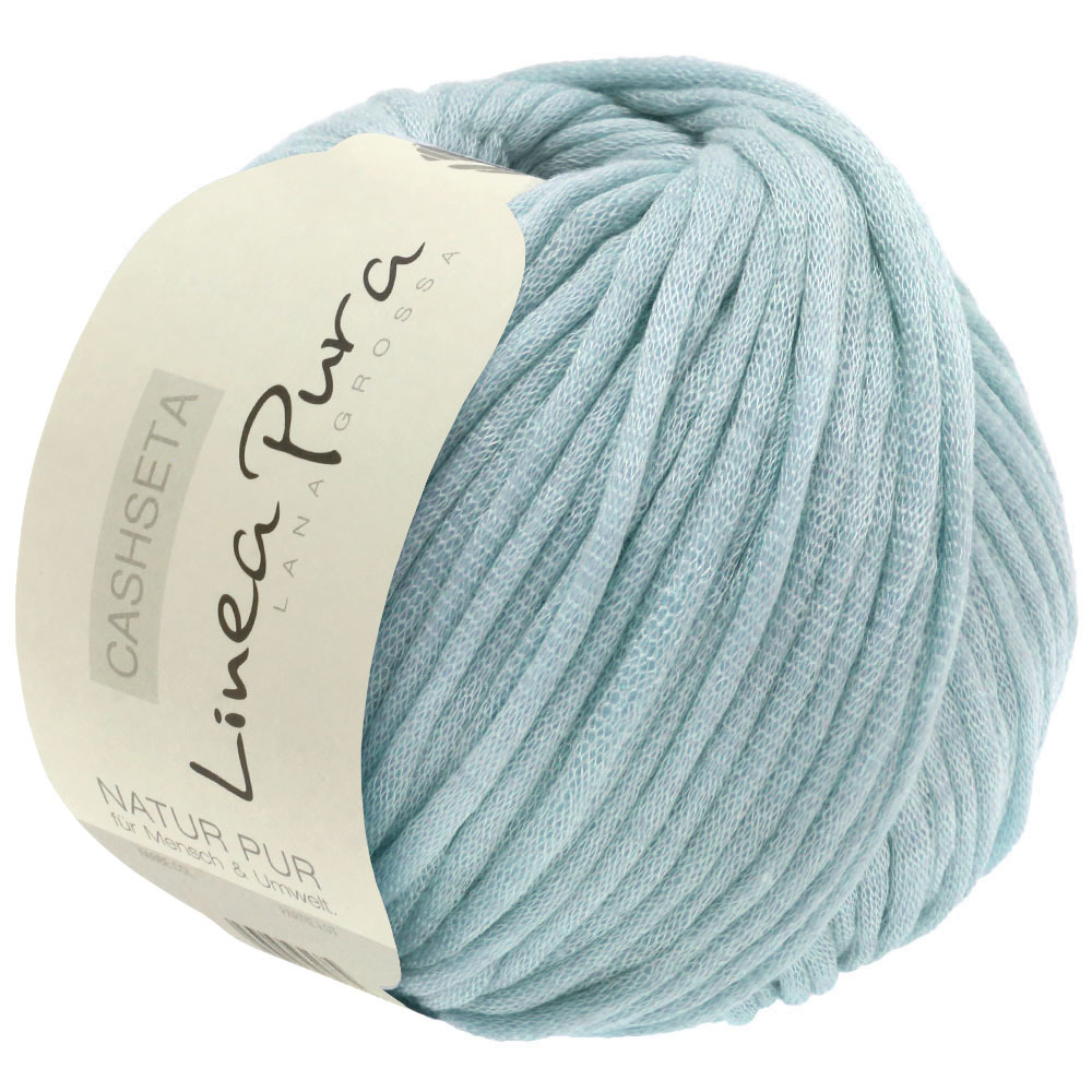 Пряжа для вязания LANA GROSSA CASHSETA color: 023, состав: 15% Шелк, 15% Кашемир, 30% Полиамид, 40% Модал, 50 гр/100 м, 2 мотка.
