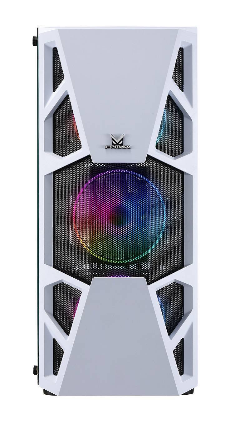 FORMULA Компьютерный корпус CL-3303W RGB, белый (CL-3303W)