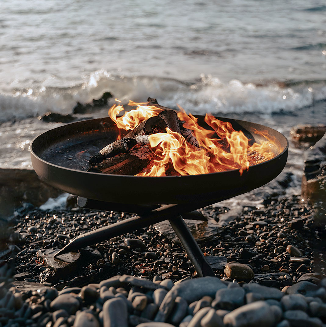 Характеристики Костровая чаша основание E стальная 60 см (3 мм ...