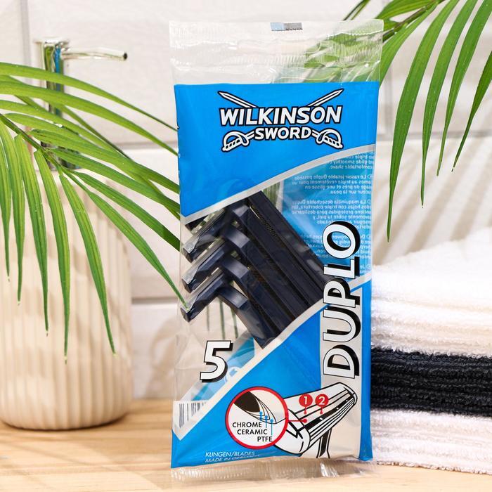 Бритвенный станок Wilkinson Sword DUPLO, одноразовый, 5 шт. — купить в ...