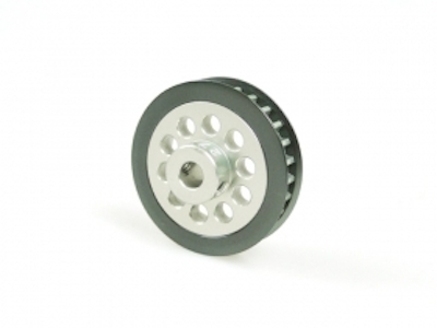 Aluminum Center Pulley Gear T28 3Racing (запчасти) 3RAC-3PY-28 48t gt2 timing pulley 3d printer pulley 48 tooth pulley wheel bore 5 6 6 35 8 10 12mm aluminum gear teeth width 6 10mm part