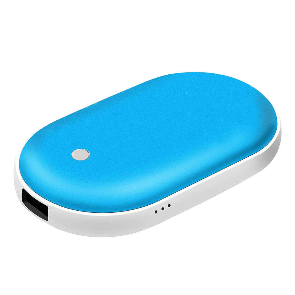 Грелка для рук электрическая, Pebble Hand Warmer + Power Bank 5000 mAh