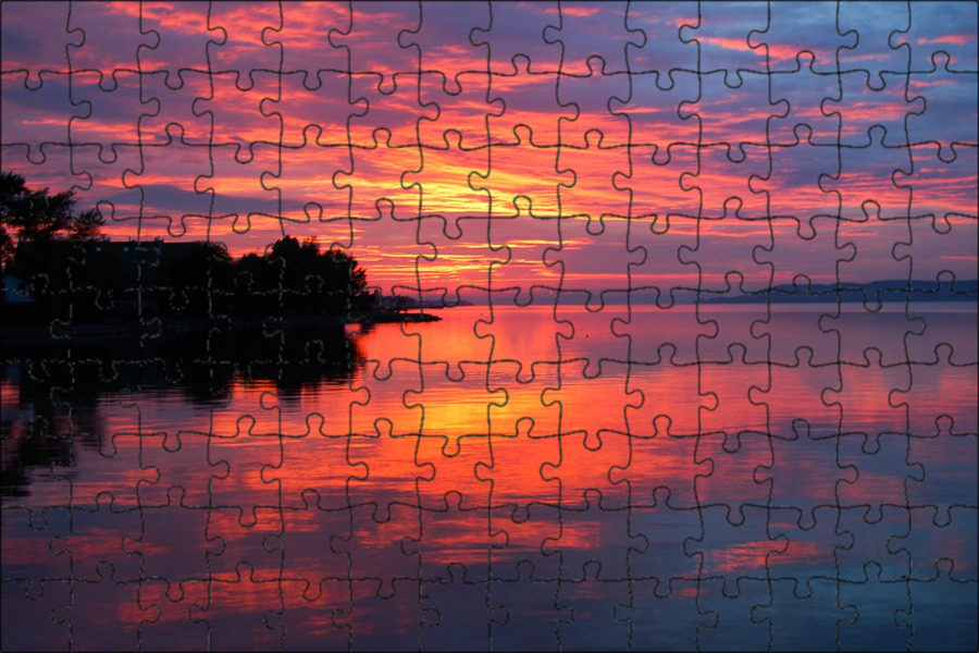 Red dusk