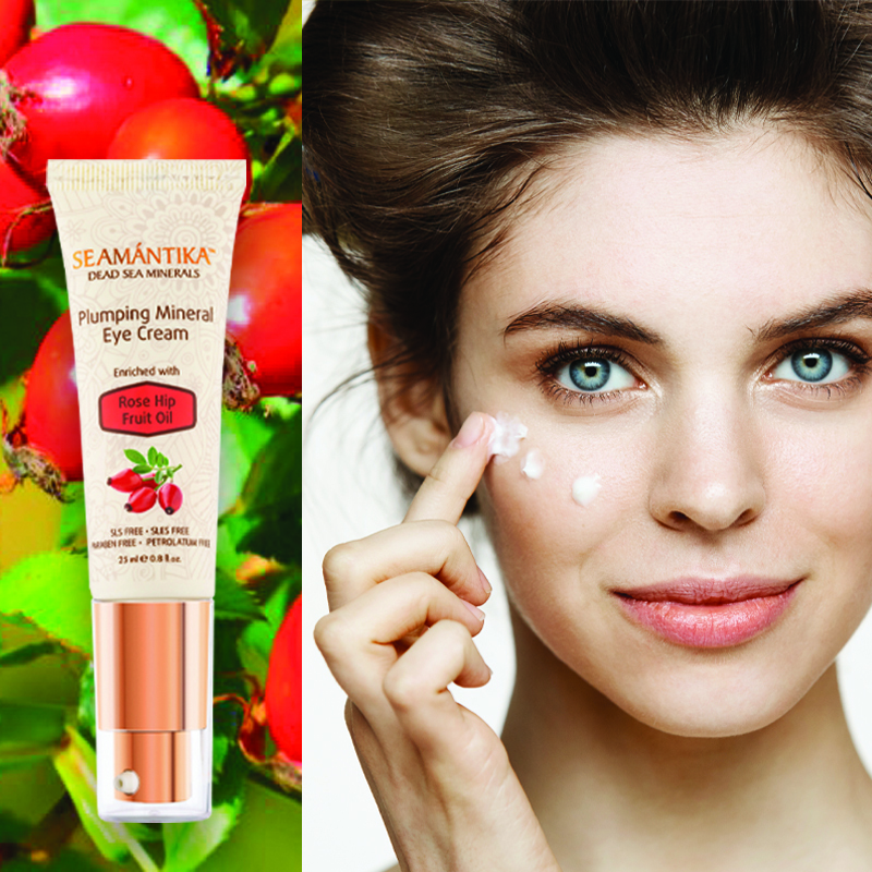 SEAMANTIKA Крем вокруг глаз увлажняющий с маслом шиповника