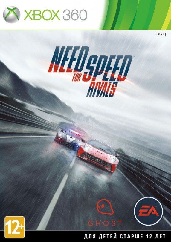 Игра Need for Speed: Rivals Kinect Русская (XBox 360, Русские субтитры)