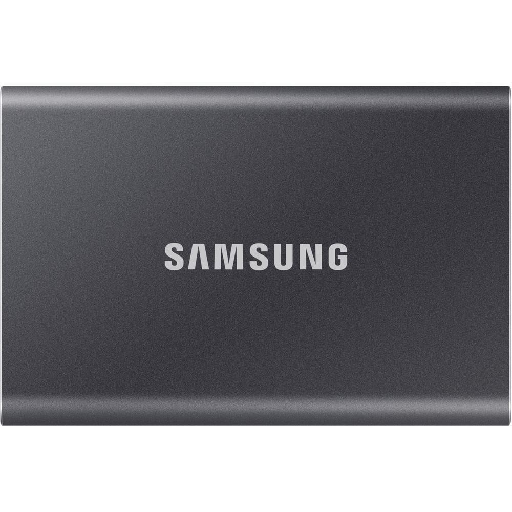 Внешний SSD-накопитель 1.8 500Gb Samsung T7 MU-PC500T/WW (SSD) USB 3.2 Type C Серый