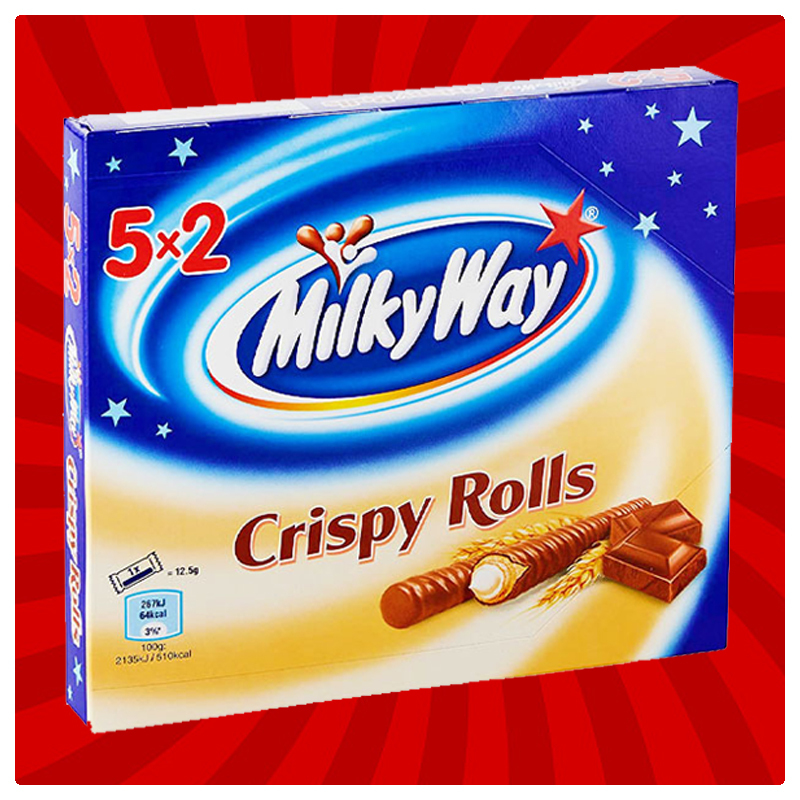 Шоколадные батончики Milky Way Crispy rolls 125гр (Австрия) — купить в ...