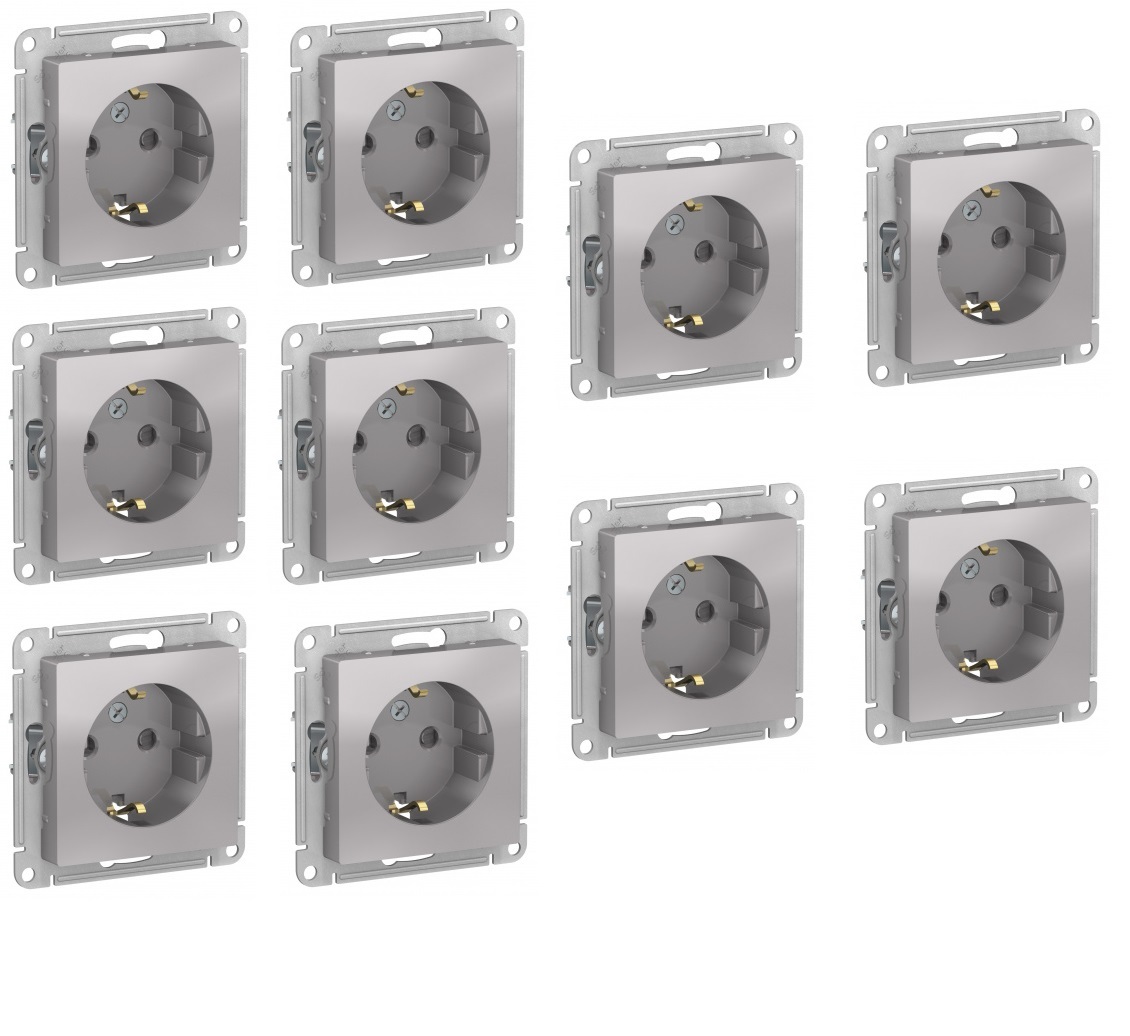 Atlasdesign белый розетка с з 16а. Розетка Schneider Electric ATLASDESIGN atn000343,16а, с заземлением, алюминиевый. Розетки Шнайдер Atlas Design. Schneider Electric розетки Atlas Design алюминий. ATLASDESIGN розетка с заземлением, 16а, механизм, алюминий.