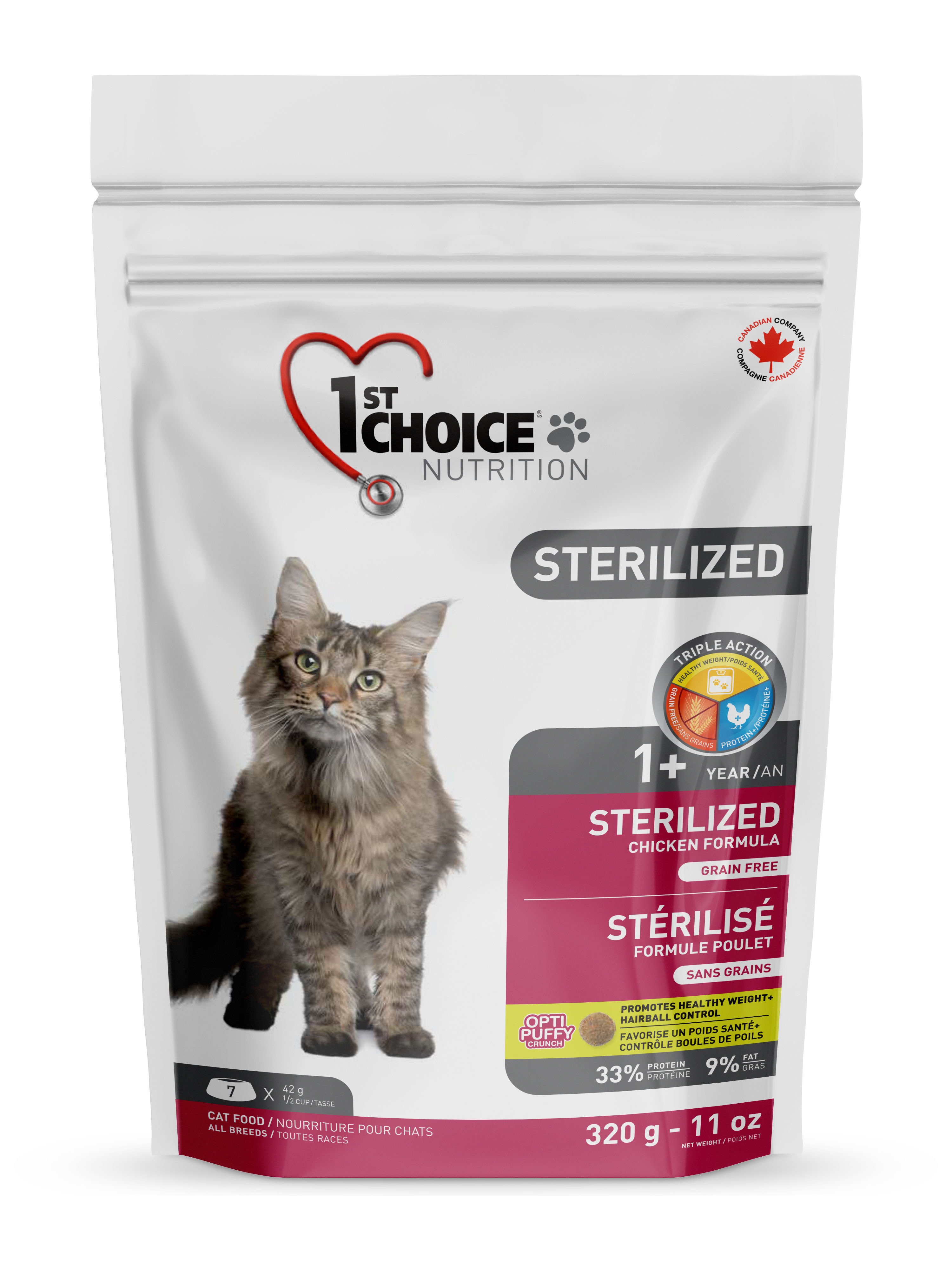 1st choice Sterilized для кошек