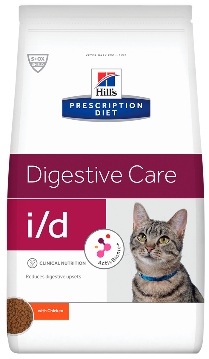 Сухой корм HILL'S PRESCRIPTION DIET I/D BIOME для взрослых кошек при ...