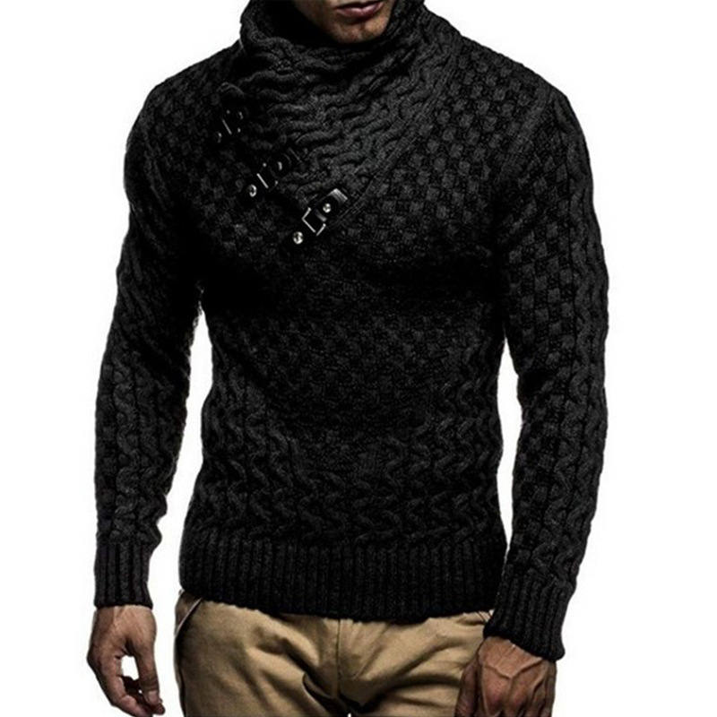 Мужские свитера с крупной вязкой