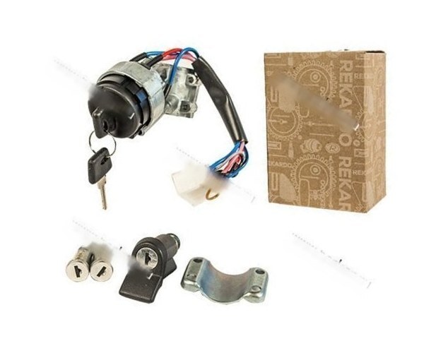 Замок зажигания "Rekardo" ВАЗ 2115 с личинками дверей и багажника ...