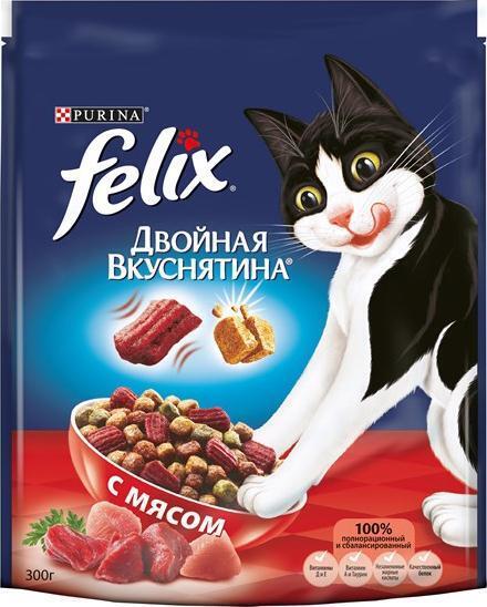 Феликс Двойная Вкуснятина мясо (вес 750 гр) — купить в интернет ...