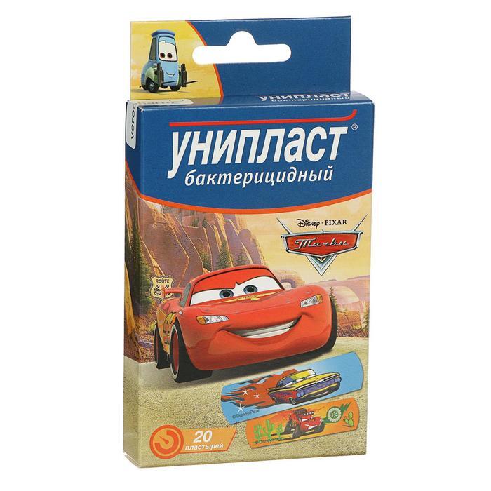 Лейкопластырь "Унипласт" бактерицидный 1,9х7,2см набор № 20 эластичный - купить 