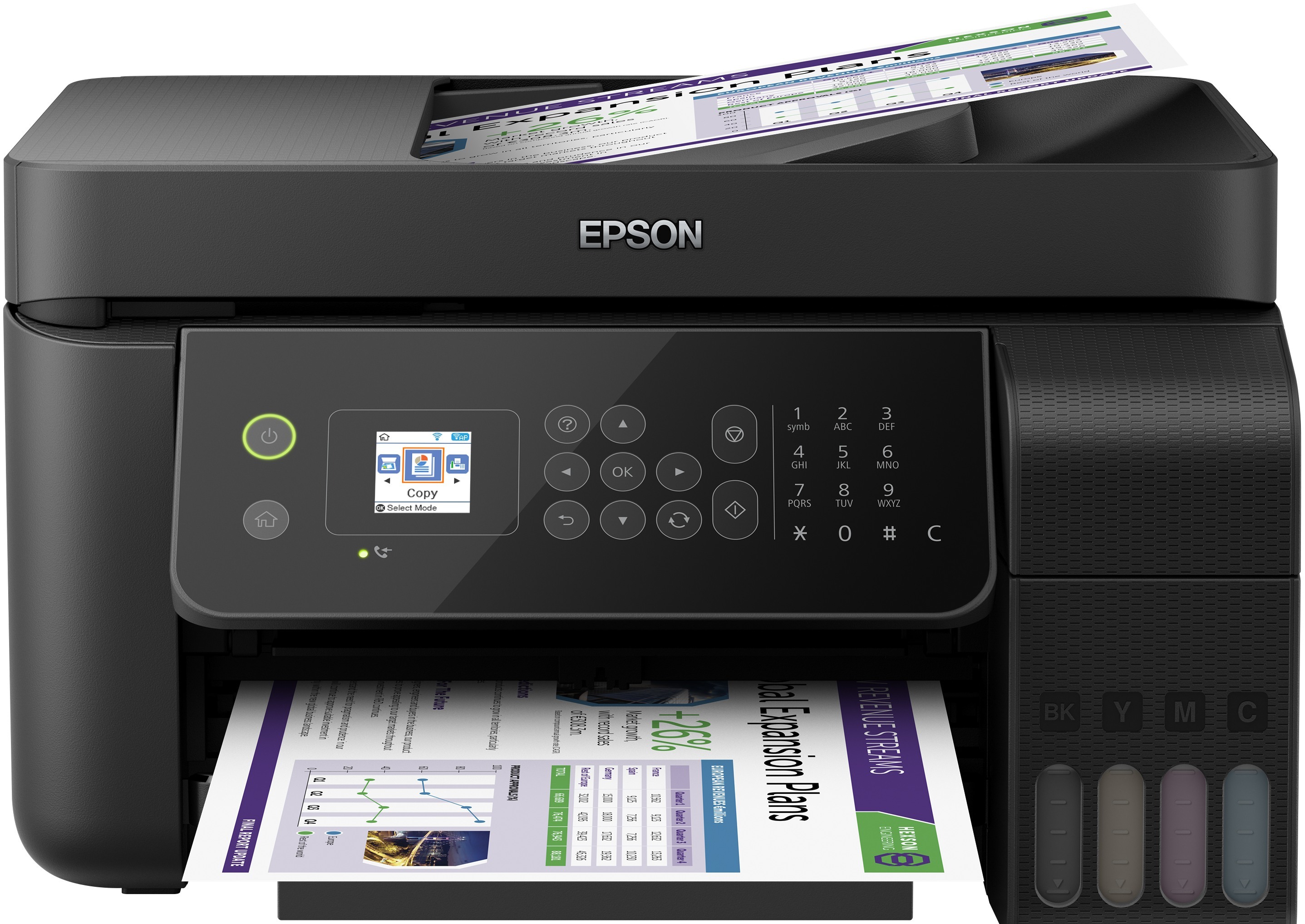 МФУ Струйное Epson L5190 — купить в интернет-магазине OZON с быстрой ...