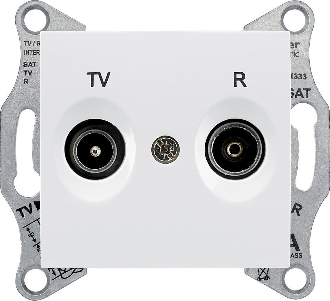 Механизм телевизионной и радио розетки Schneider Electric Sedna TV 5 ...