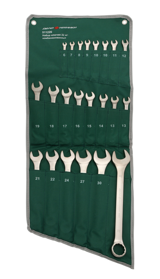 НаборключейкомбинированныхДелоТехники,22штуки,планшеттетрон.,511220