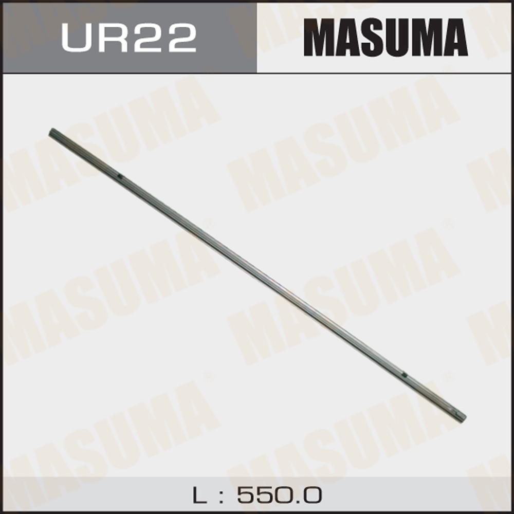 Резинка щетки стеклоочистителя MASUMA 22''/550 х 6 мм MASUMA UR-22