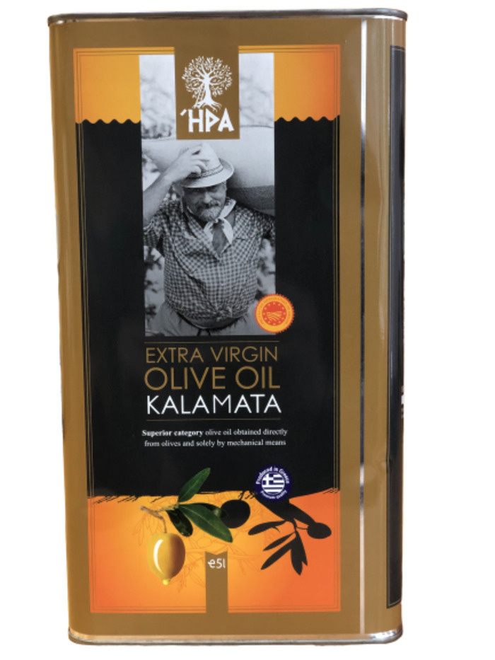 НатуральноеоливковоемаслоHPAKALAMATA(Каламата)ExtraVergineOliveoil5л(Греция)