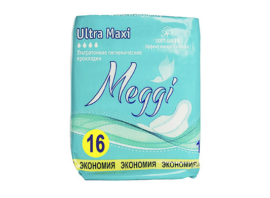 Meggi /Мэгги - Женские гигиенические прокладки "Ultra Maxi 16" — купить ...