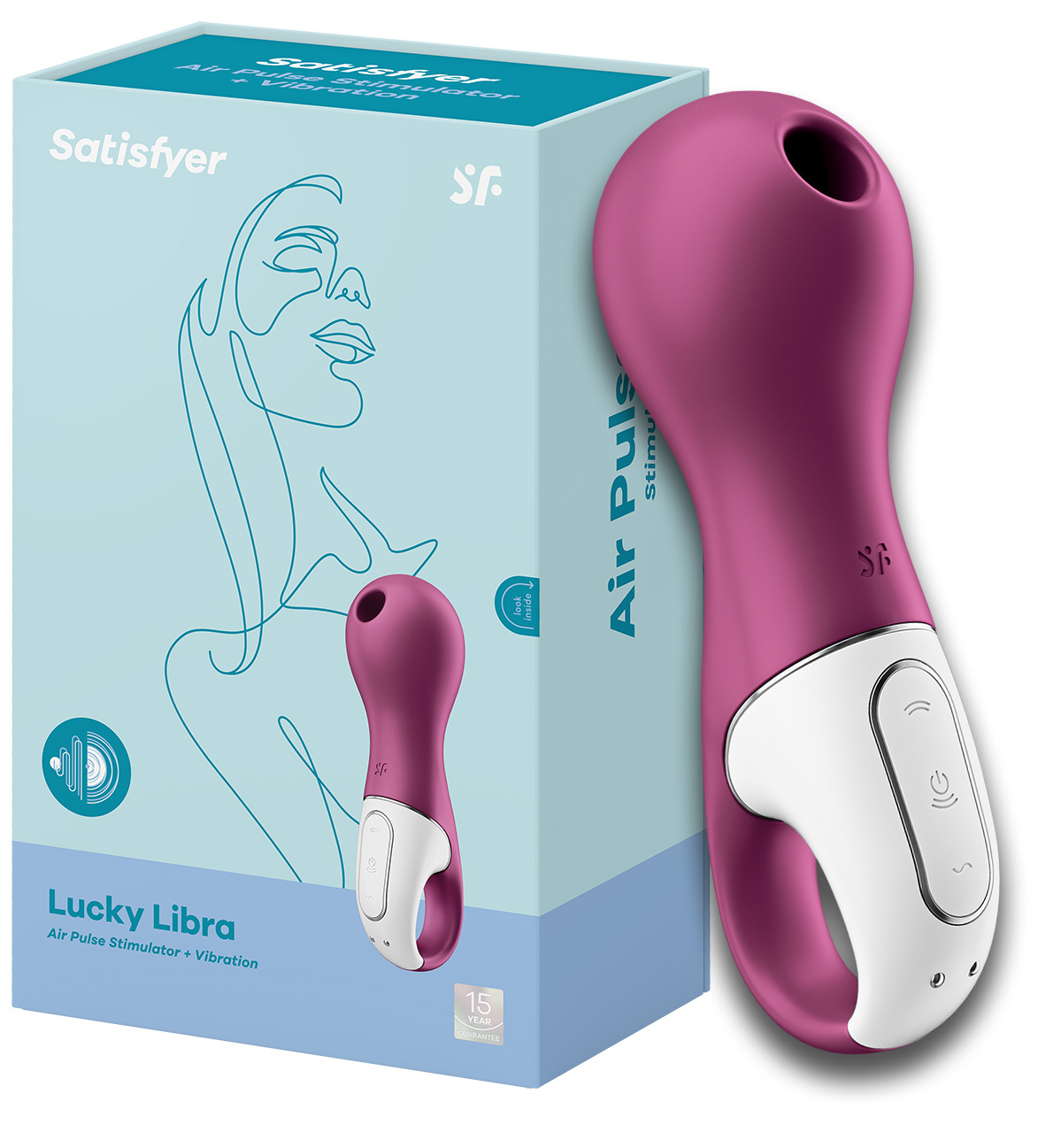 Вибратор Satisfyer Lucky Libra 2 в 1 вакуумно-волновой стимулятор клитора с  вибрацией - купить с доставкой по выгодным ценам в интернет-магазине OZON  (314417771)