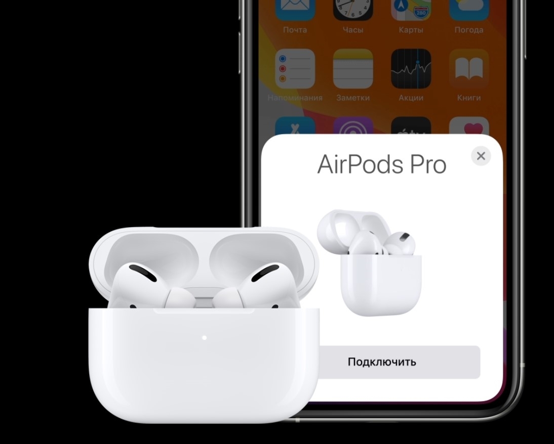 Анимация подключения airpods 2