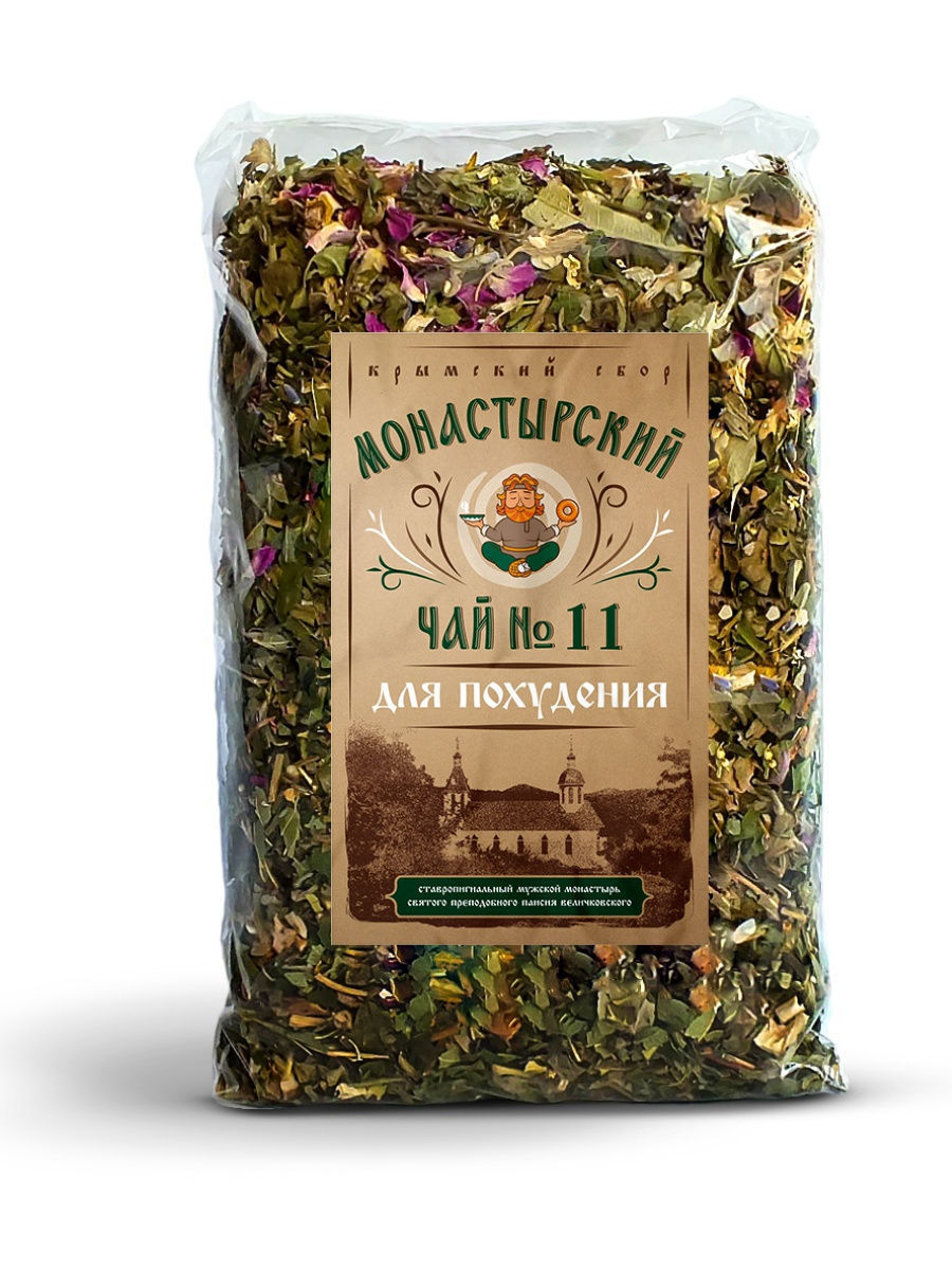 Монастырский чай для похудения травяной сбор 100 грамм