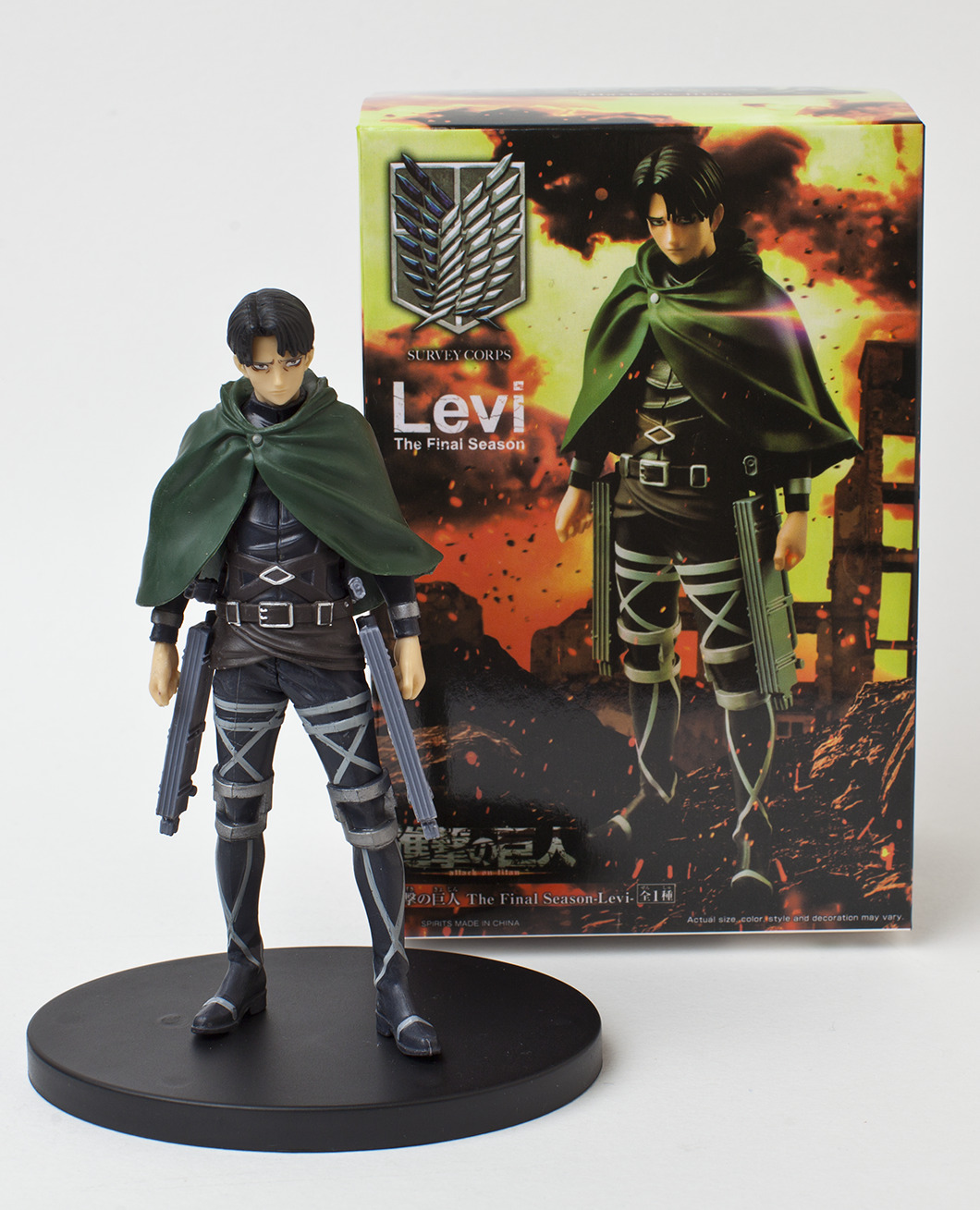 Фигурка Атака Титанов Леви / Levi / Attack on Titan (16см) - купить с  доставкой по выгодным ценам в интернет-магазине OZON (550159968)