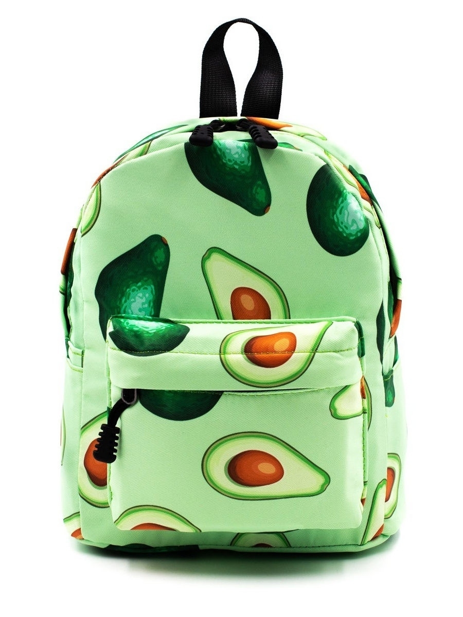 Рюкзак школьный с авокадо