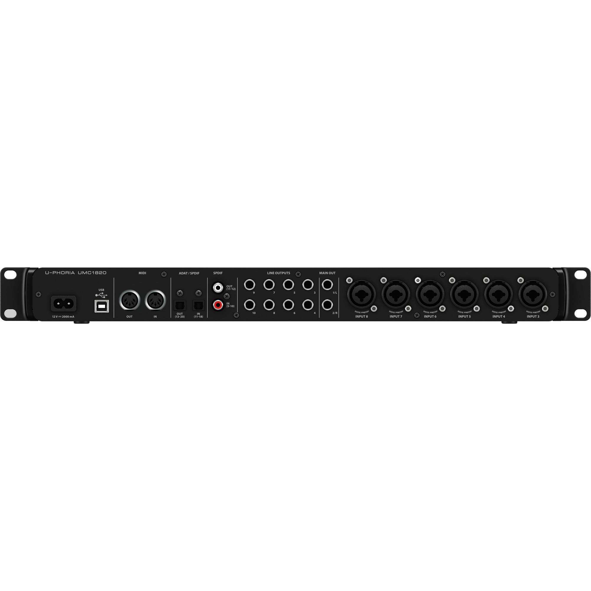 Внешняя звуковая карта с USB BEHRINGER UMC1820