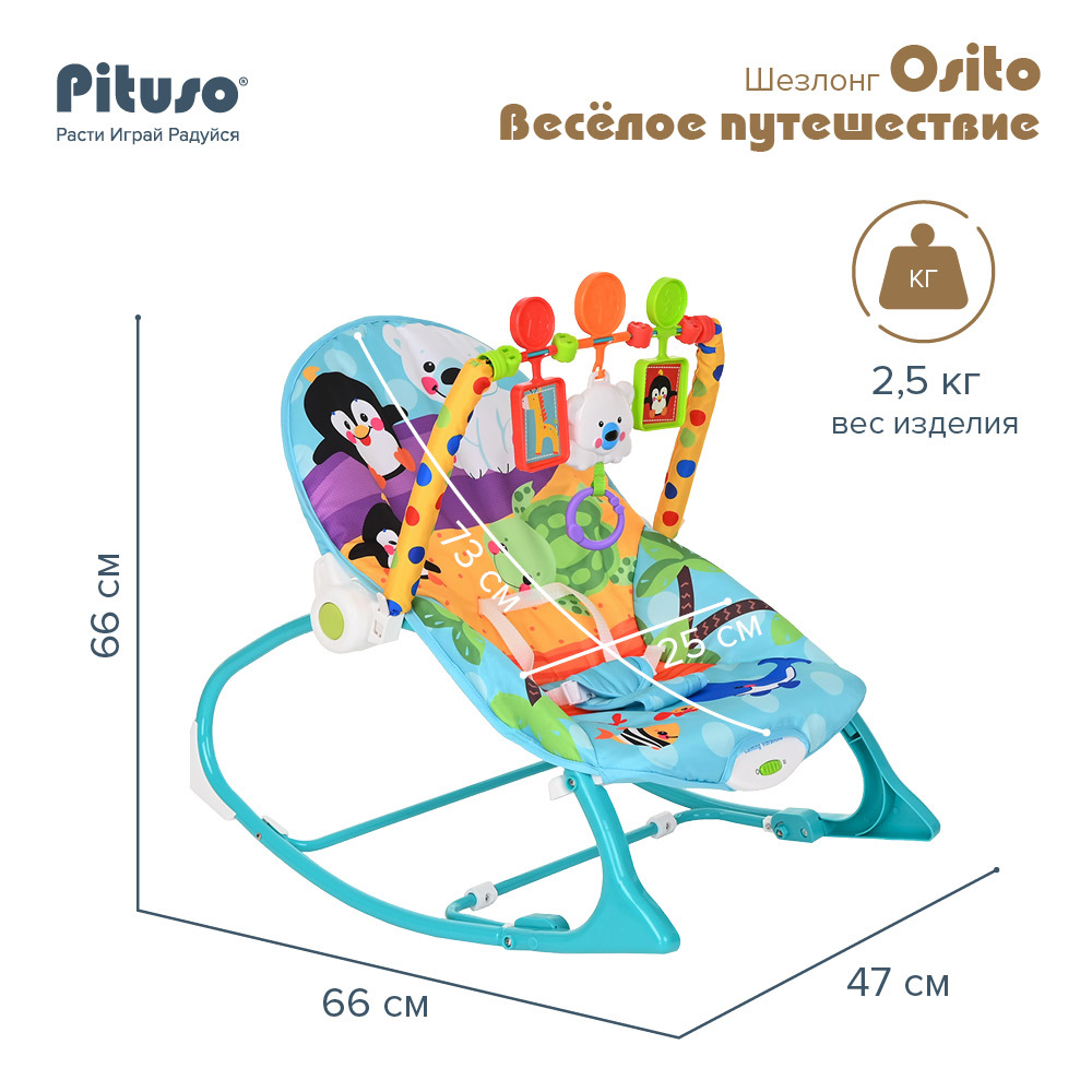 Pituso Osito шезлонг запчасти ремонт