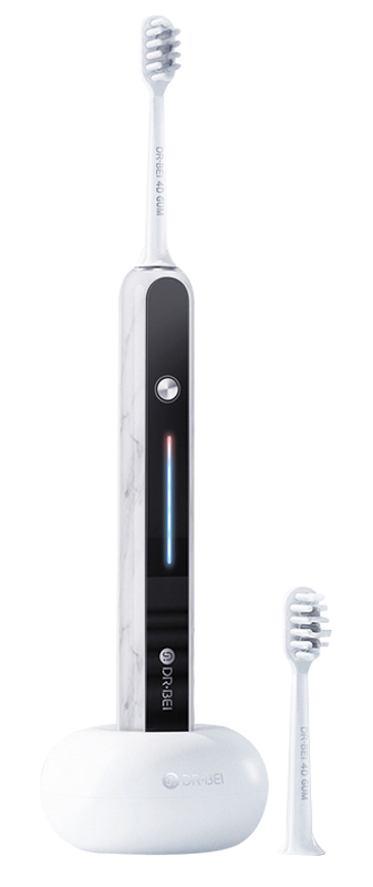 Dr bei sonic electric toothbrush s7 white. Электрическая зубная щетка Xiaomi Dr. bei Sonic Electric Toothbrush s7. Ультразвуковая щетка Dr.bei  Sonic Electric Toothbrush s7 (мраморный белый). Dr. bei s7 Sonic Electric белый мрамор.