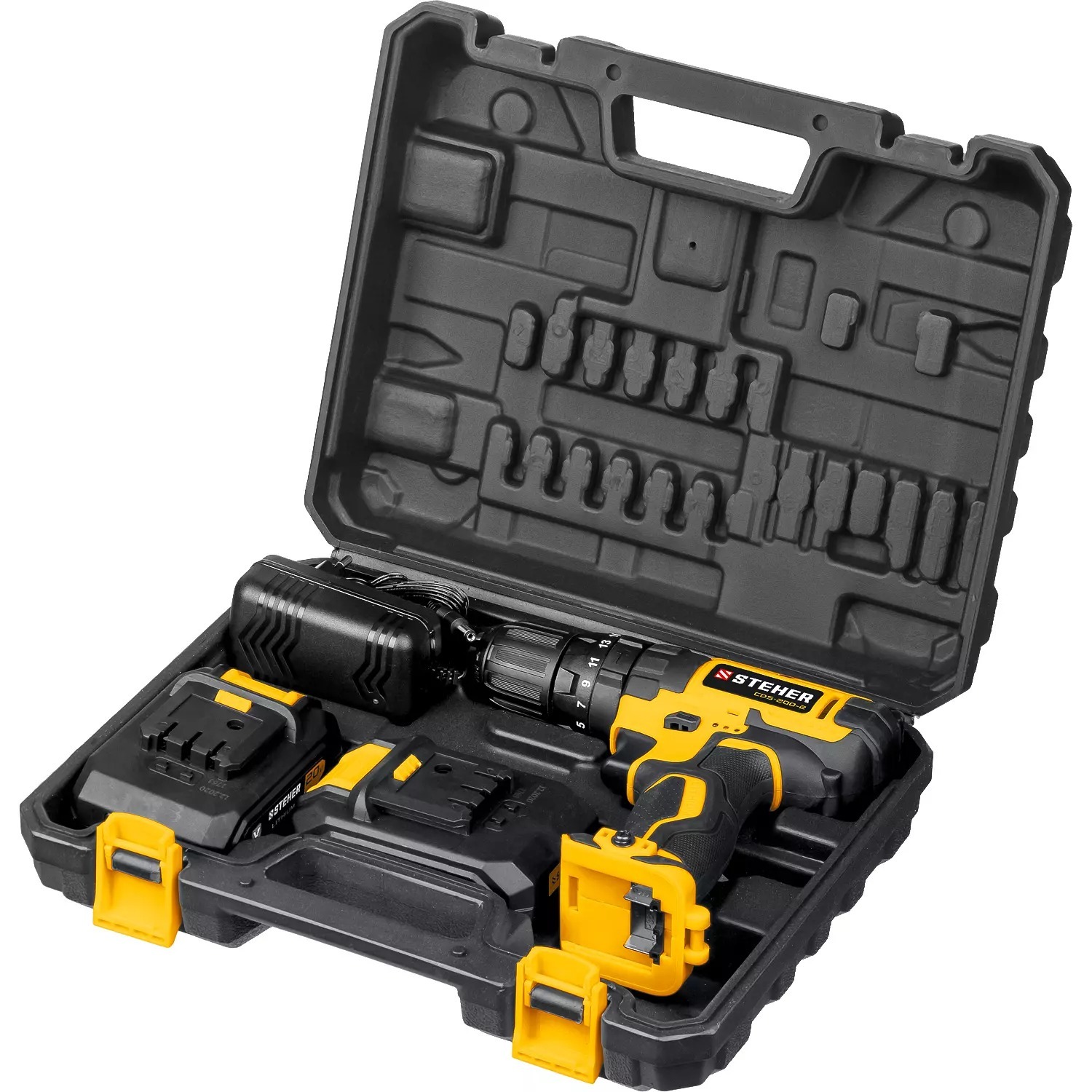 Steher 20в, 2 акб (2ач), в кейсе, дрель-шуруповерт. Steher 200 шуруповерт. Шуруповерт steher cds-200-2. Шуруповерт steher cdb-200. Cdb-200-2.