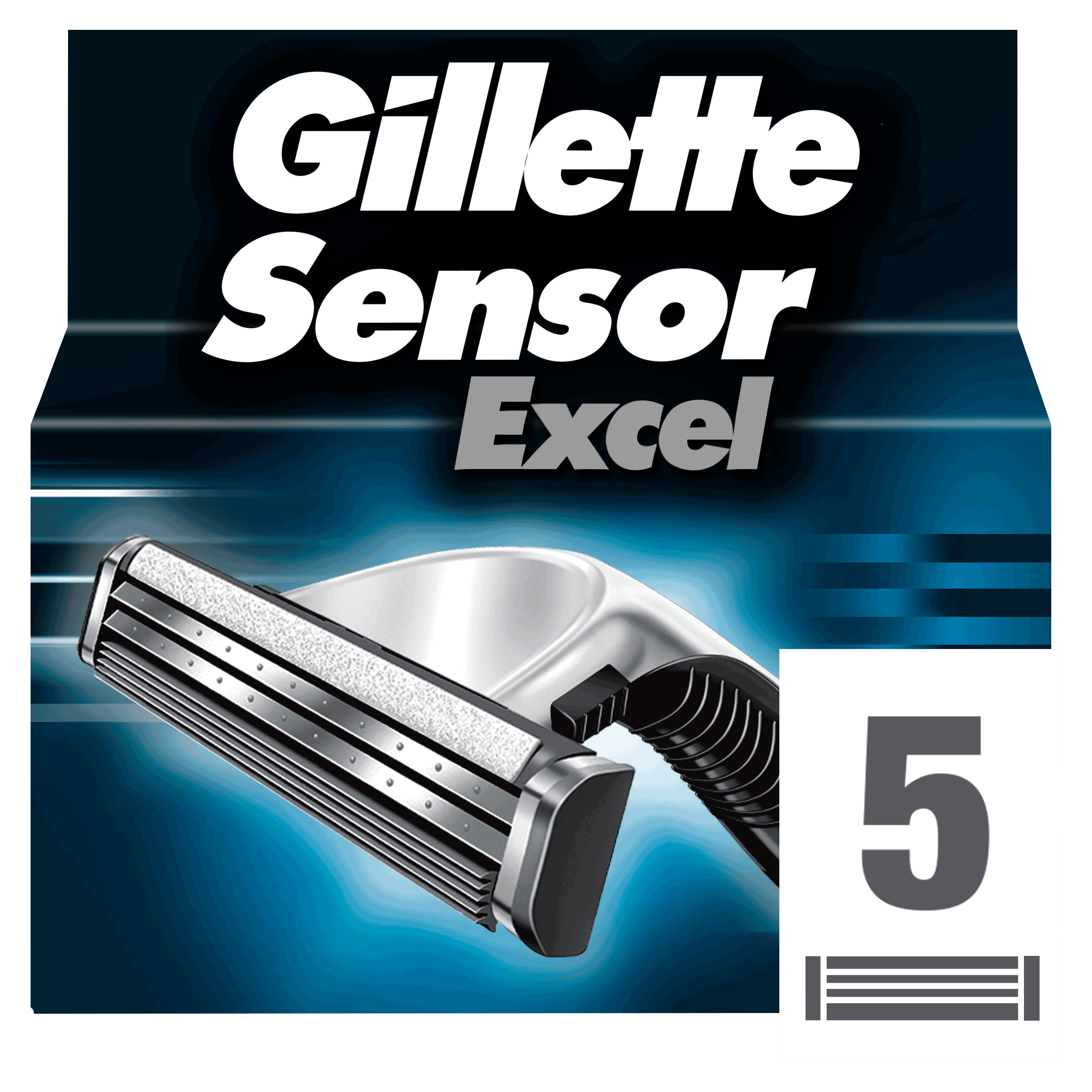 Gillette sensor excel сменные кассеты для бритья 10шт