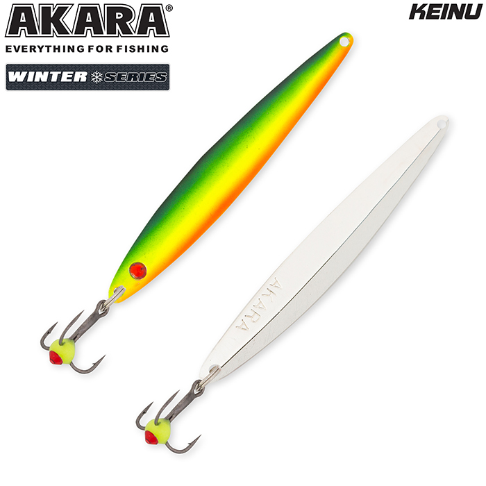 Блесна зим. Akara Ice Keinu 75 12 гр. 27-Sil/Sil