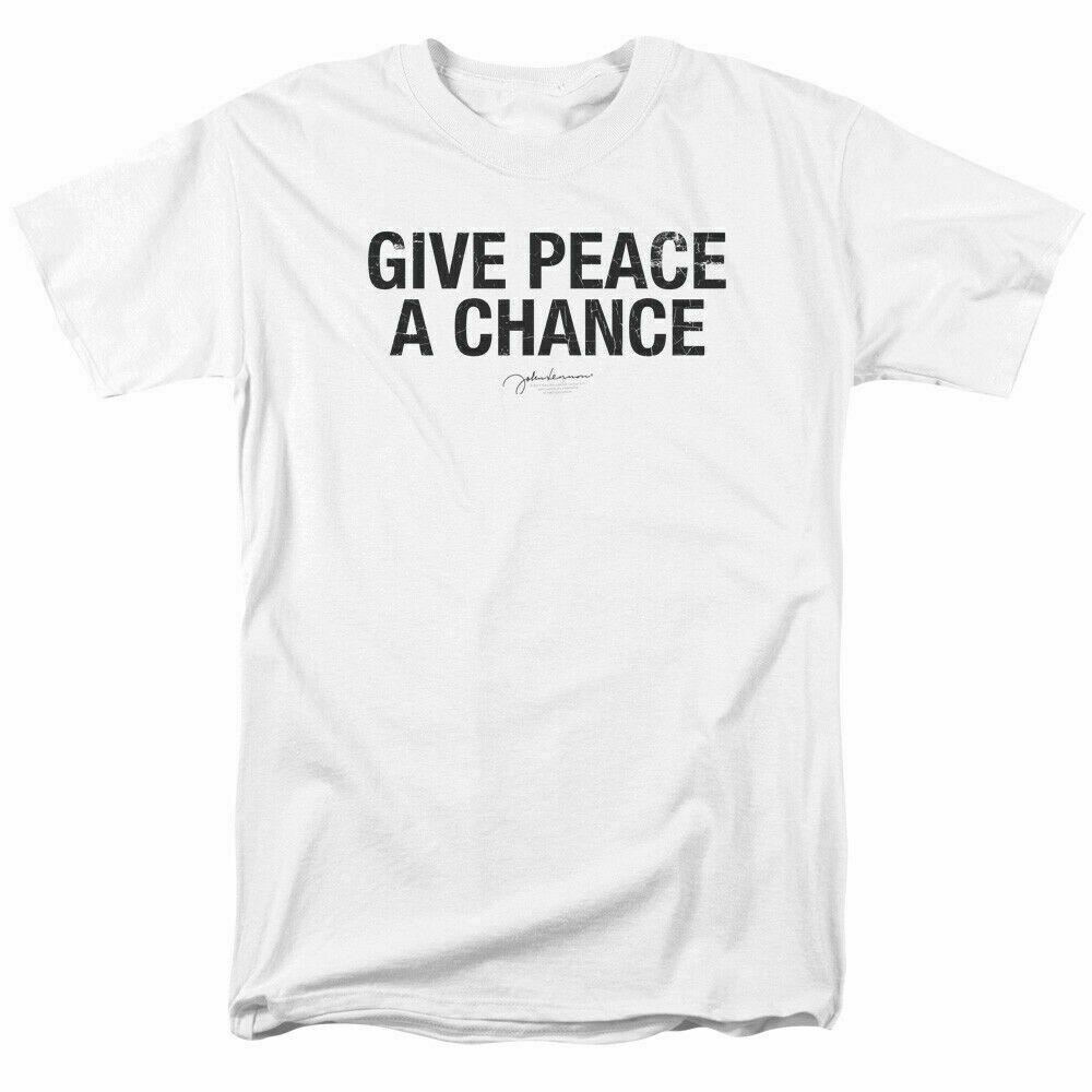 Футболка give Peace a chance. Give Peace a chance. Футболка imagine Peace. Дайте миру шанс Леннон.