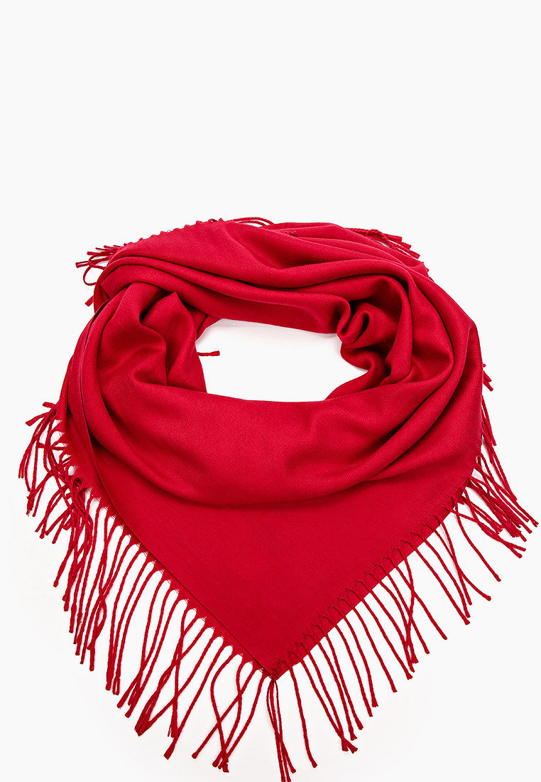 красный шарф женский
