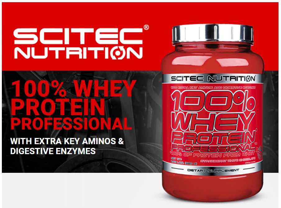 Scitec Nutrition 100 Whey Protein Professional Купить