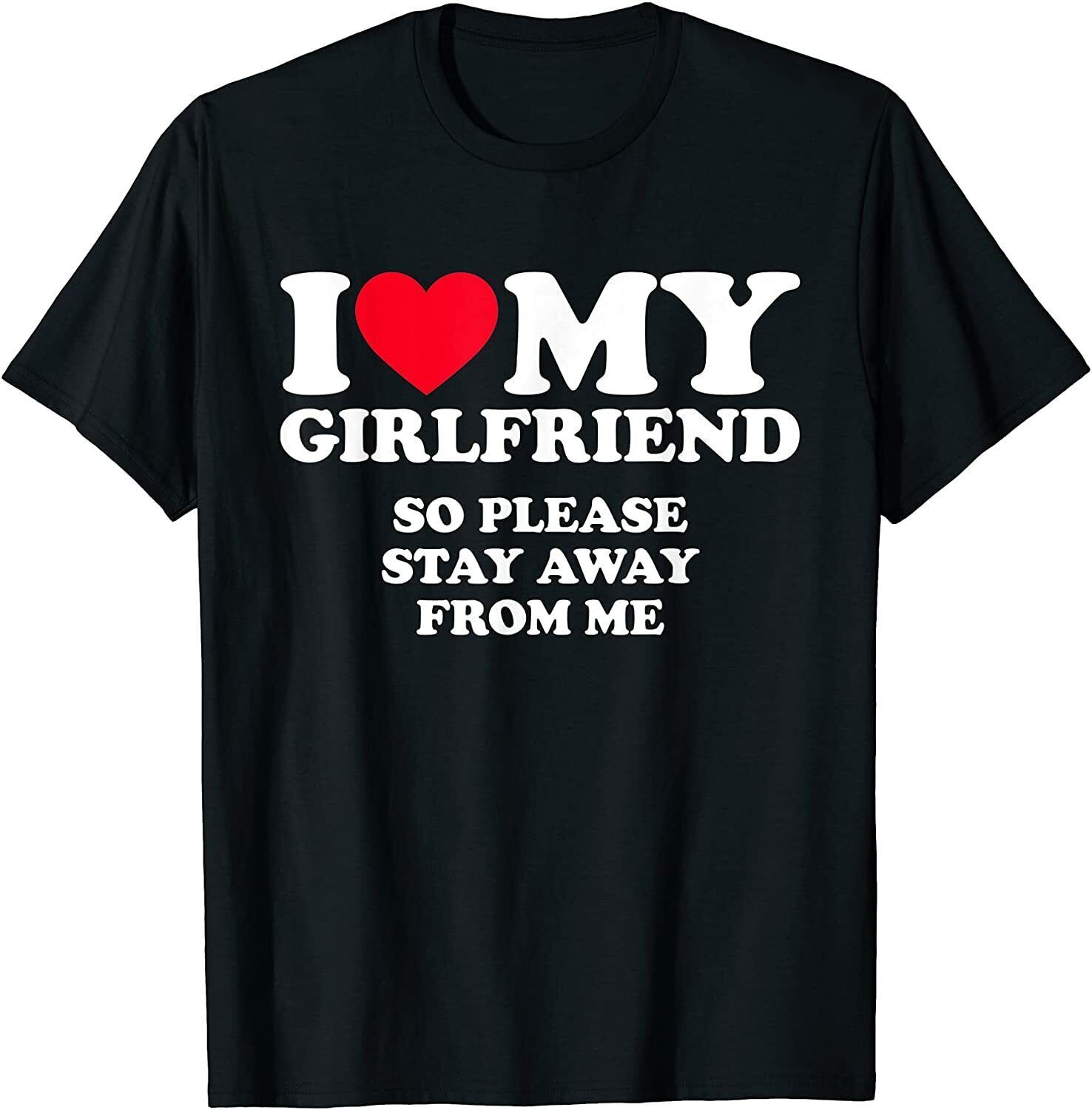 I love my girlfriend футболка