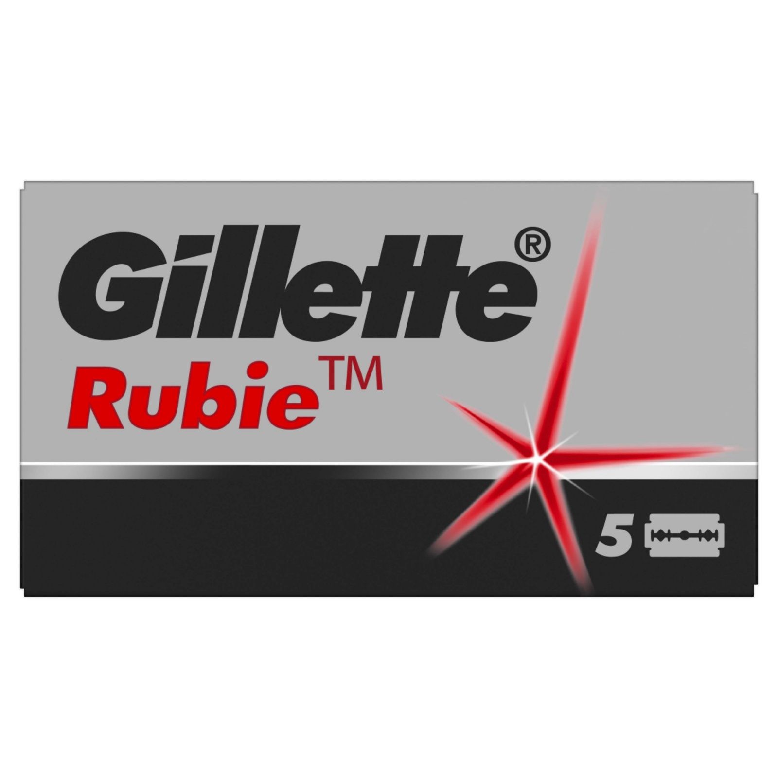 Лезвия для бритв Gillette Rubie Platinum plus, 5 шт