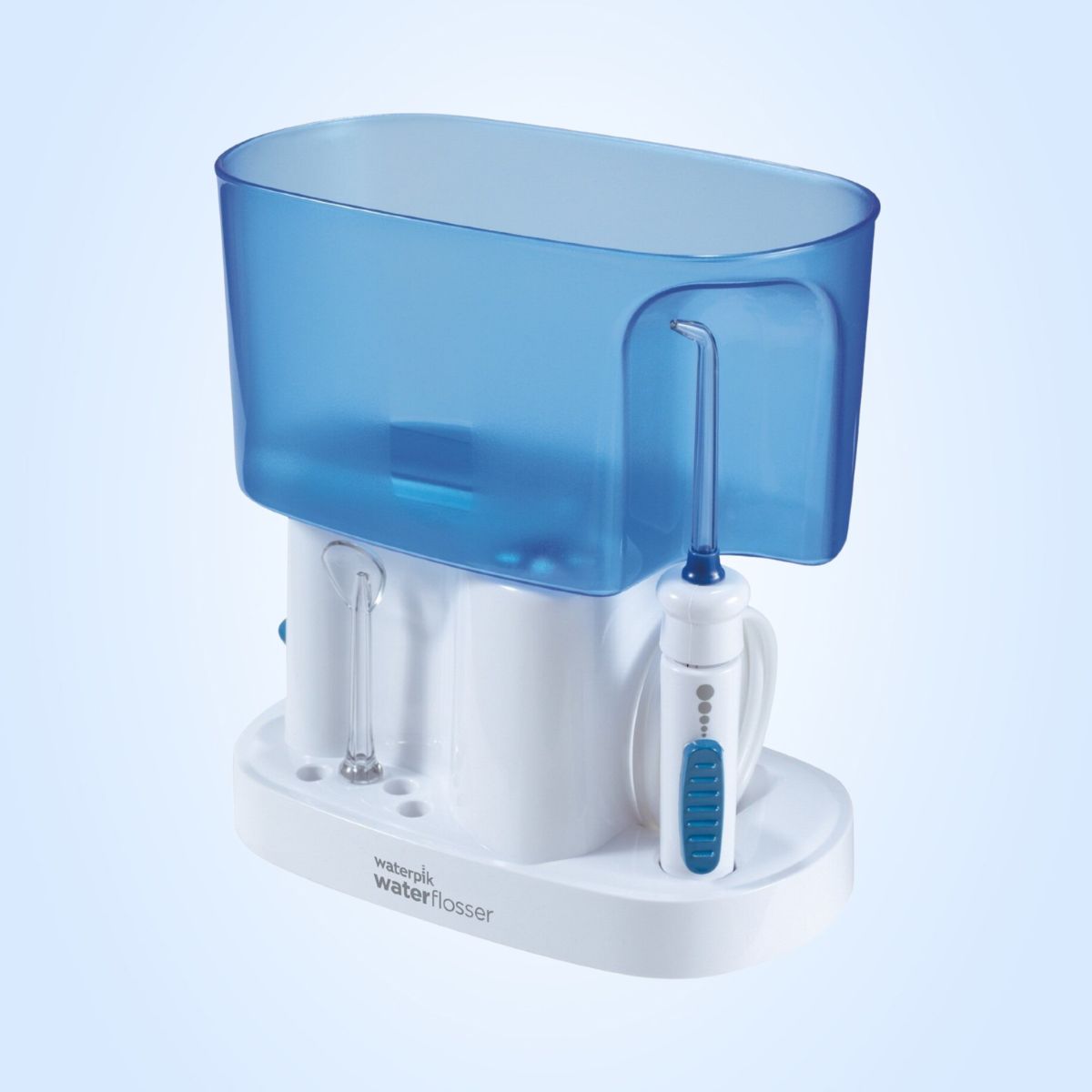 Ирригатор Waterpik wp-70еu белый/голубой