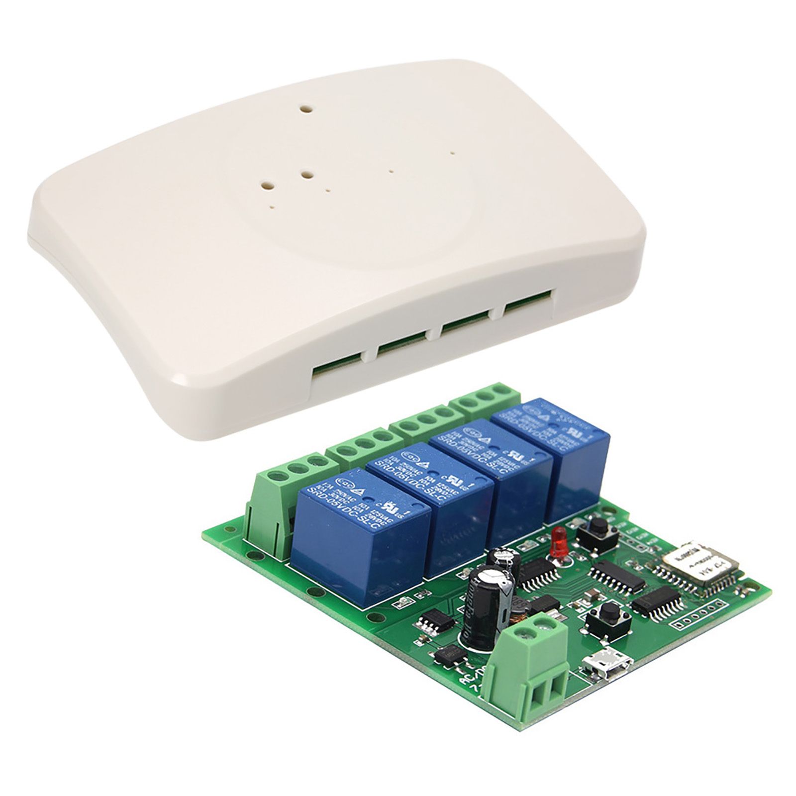 Умные модули. Sonoff re5v1c - 5v WIFI. EWELINK Smart Remote Control WIFI Wireless Switch Module 4ch 12v 24v 7v-32v. Модуль умного дома Sonoff. Умный USB-переключатель EWELINK, 7-32 В, С поддержкой Wi-Fi.