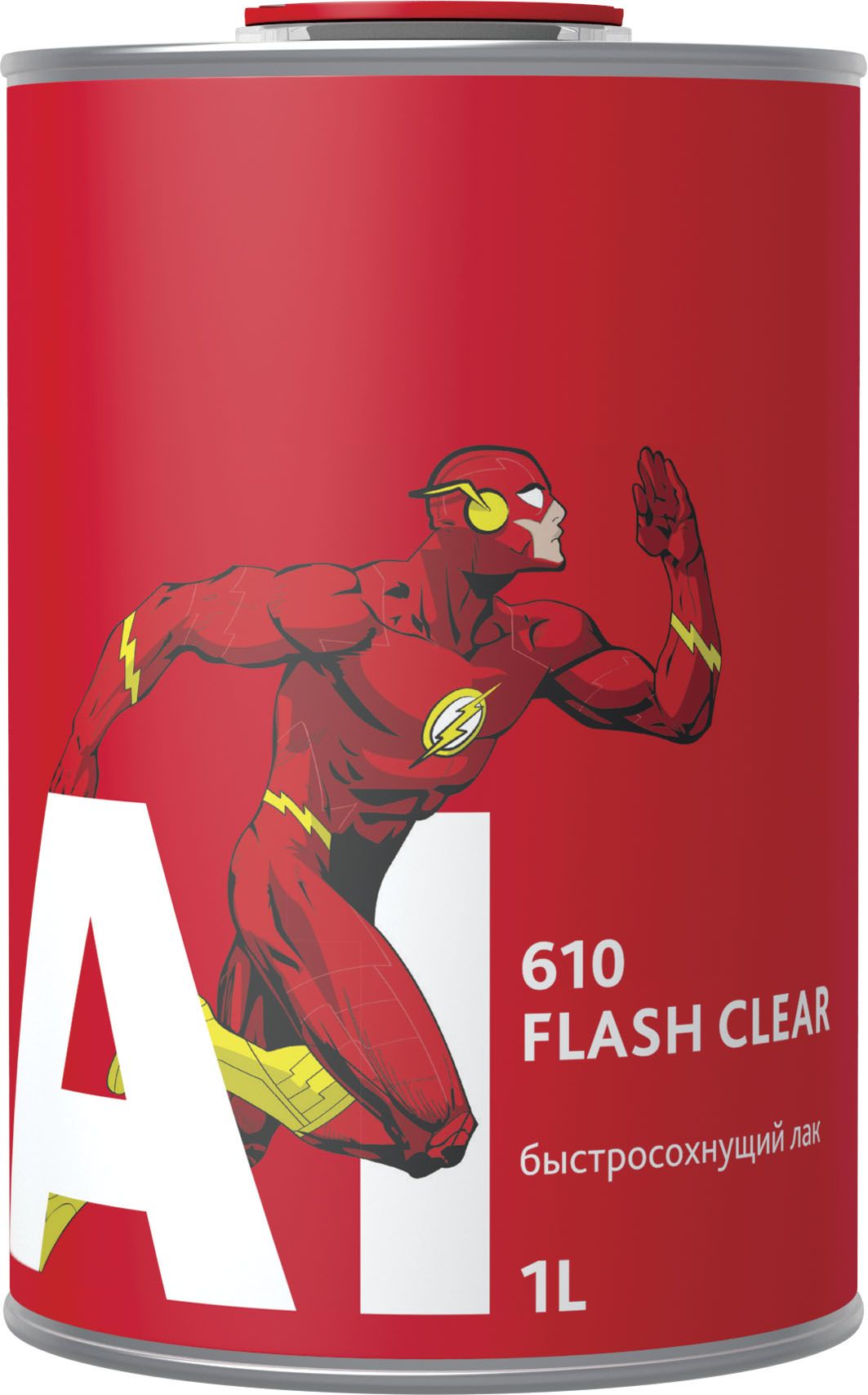 610 лак Flash Clear А1 быстросохнущий экспресс для авто (в комплекте с отвердителем 1 л +0,5 л)