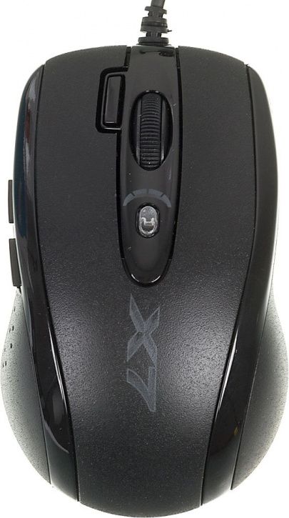 A4TechИгроваямышьпроводнаяX-710MKчерныйоптическая(2000dpi)USBигровая(6but),черный